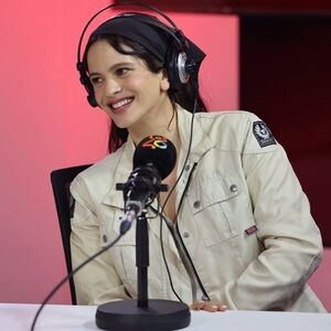 Belstaff Nylon Utility Moto Jacket as seen in Rosalia XS Beige